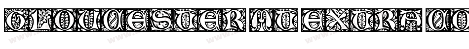 Gloucester MT Extra Condensed字体转换